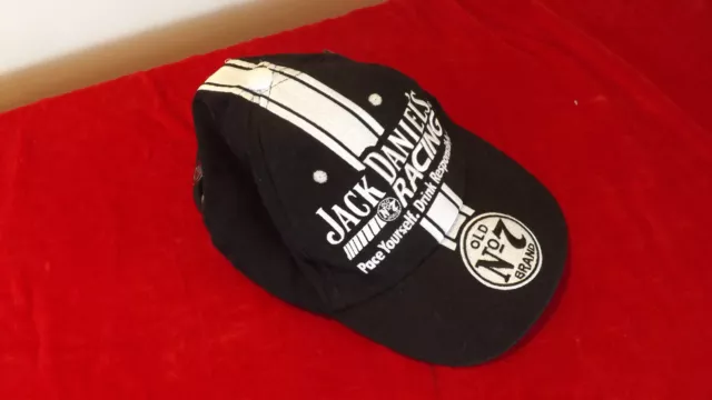 Jack Daniels Racing Cap Adult Size In Like New Condition