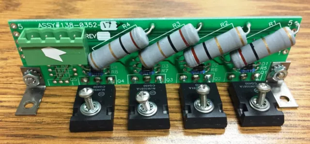 Dynatronix 138-0352-17 Thermal Contact Relay Board