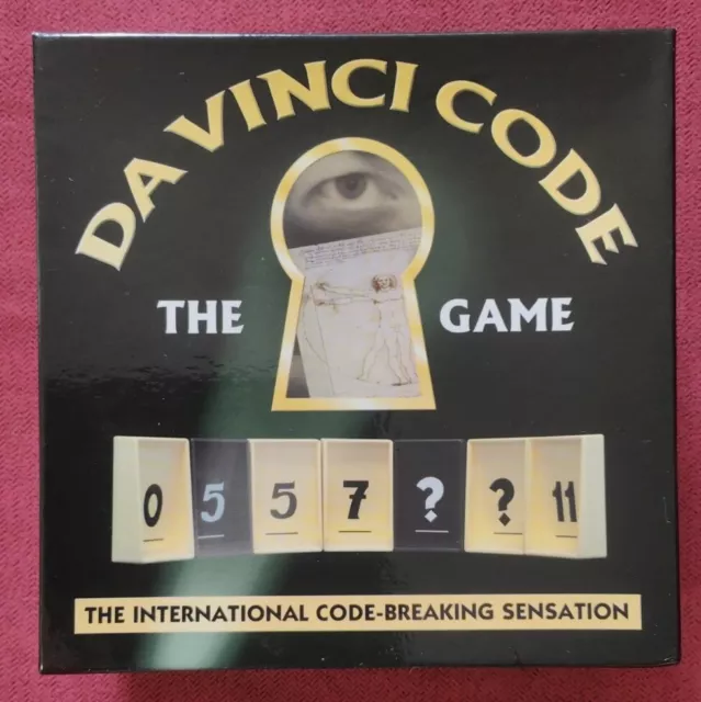 New/Sealed 'Da Vinci Code: The Game' (2004) RARE