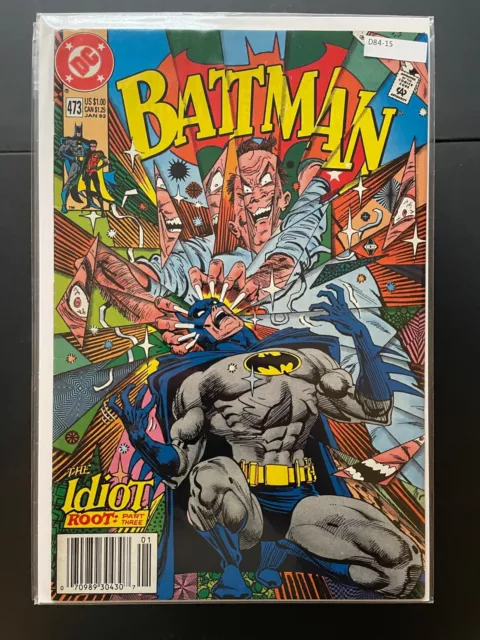 Batman 473 Newsstand High Grade 9.2 DC Comic Book D84-15