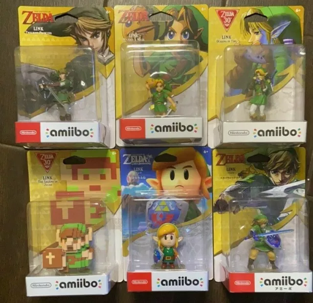 NUEVO EN CAJA Amiibo, Legend of Zelda, Figura Selecta Nuevo en Caja Elige Personaje