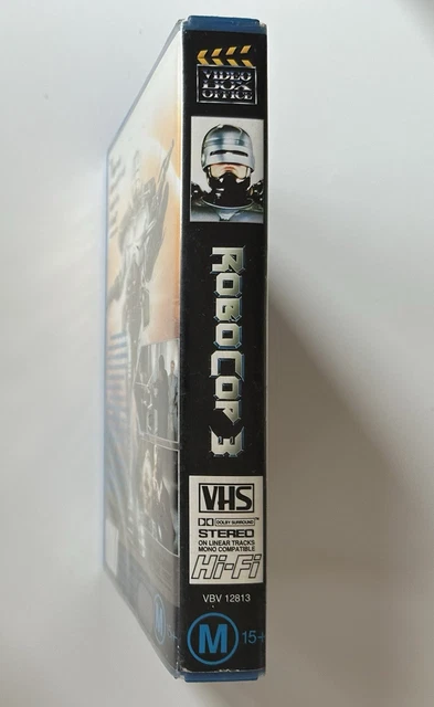 ROBOCOP 3 [VHS] Video Box Office Big Box Ex-Rental Tape Fred Dekker ...