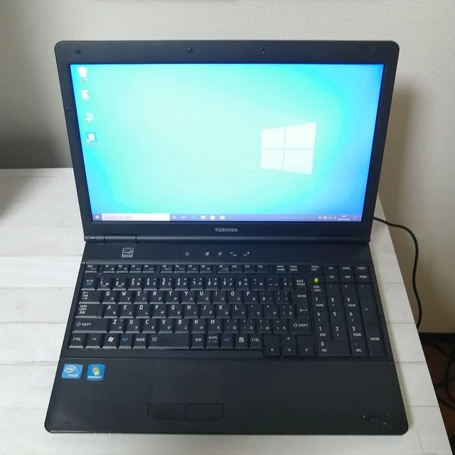 Toshiba Satellite B450/C Celeron 925 Windows10 Used Japanese