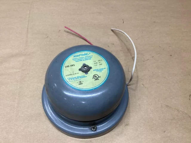 Adaptabel 340-4N5 Audible Signaling Appliance 120VAC 50/60Hz #120J45
