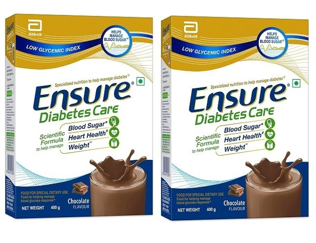Ensure GLUCERNA-SR Cioccolato in polvere 400 GM Scatola (CONFEZIONE DA 2)