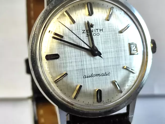 Wunderschöne sehr rare  ZENITH 3600 Automatic.Herren Armbandhur.Top Zustand.