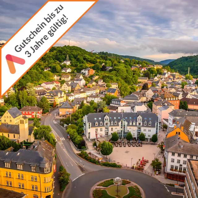 Kurzurlaub Idar Oberstein 3* Panorama Hotel Gutschein 3 Tage für 2 Personen