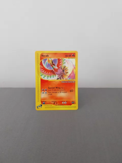 2002 WOTC Black Star Promo Pokemon Centre NY Ho-Oh #52 - Non Holo seltene Pokemon