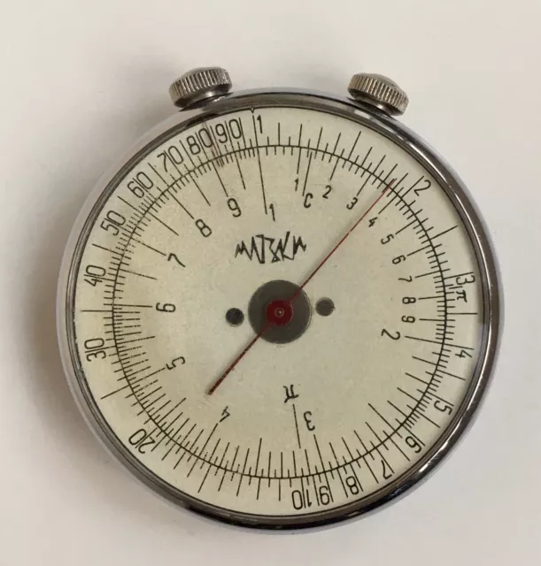 Engineer Logarithmic Mathematical Circular Slide Rule KL-1 Calculator USSR 1967