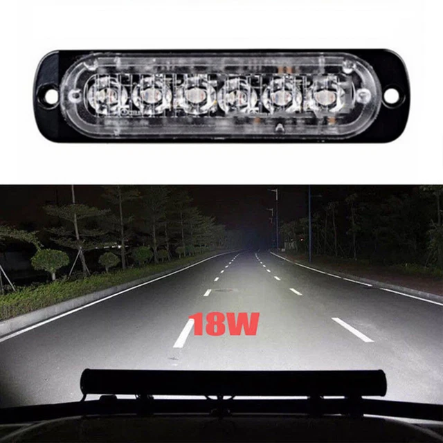L.E D Léger Travail Barre Intensité Lampe Conduite Brouillard Offroad SUV 4WD