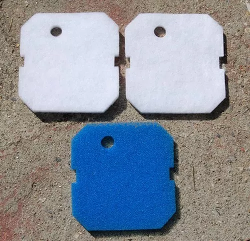 3 Pieces Jebao 404/304 Canister Filter Replacement Filter Pad Fine & Coarse