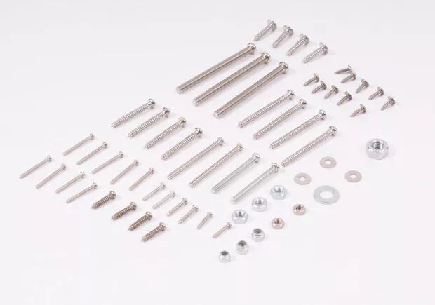 Screw Set (Silver) Fits: Max-Thrust Riot Radio Controlled Model Aeroplanes