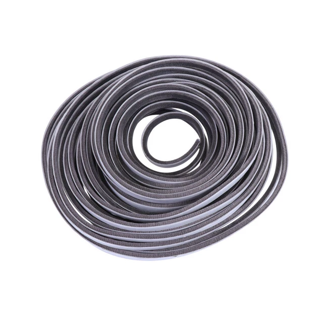 Guarnizione Autoadesiva Per Porte E Finestre - 5m X 35mm, Nero, Isolante E Antispiffero - Foto 3
