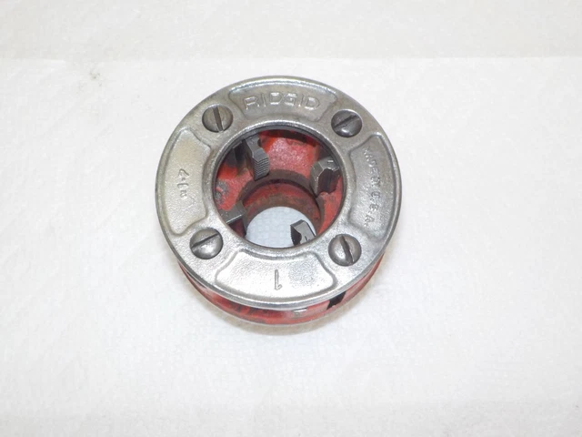 Ridgid 111-R 111R 1” NPT Ratchet Pipe Threader Die Head Ridgid 111-R 111R 1” NPT Ratchet Pipe Threader Die Head