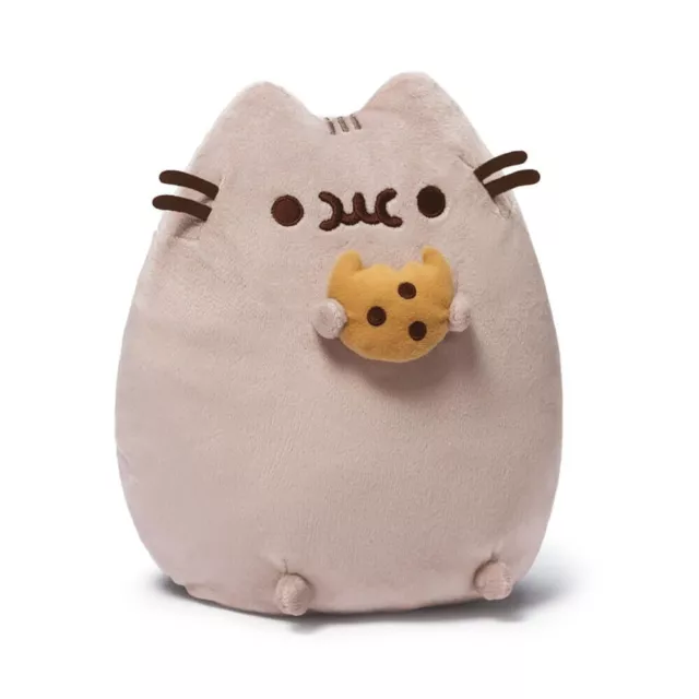 NEW GUND Pusheen Snackable Cookie Snack Huggable Super Soft Plush Toy Hungry Cat