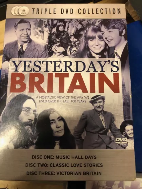 Yesterday's Britain -   3 Dvd Set. Reader’s Digest.