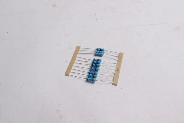 (10-Pk) Metal Film Resistor 47 Ohms Resistance 1%  1/4 W