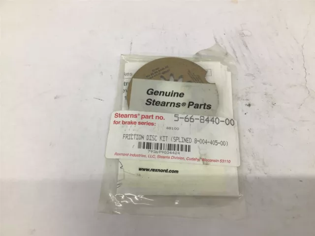 Genuine Stearns Parts 5-66-8440-00 Friction Disk Set
