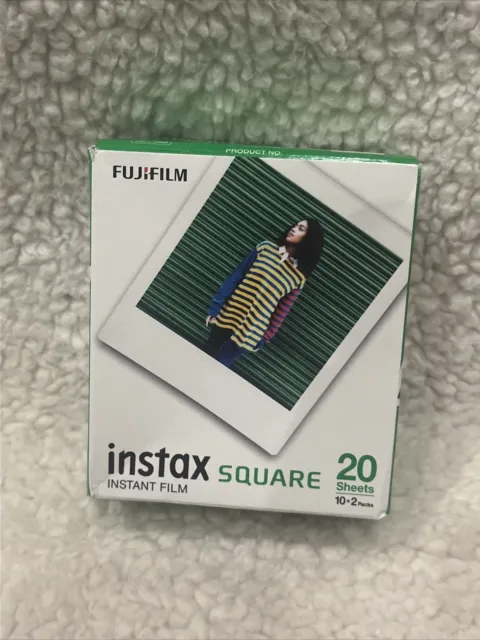 20 Prints Fujifilm instax SQUARE Fuji Instant Film for SQ10, SQ20 Camera