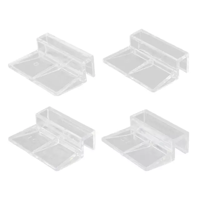 10x Clips de filet d'écran d'aquarium, Support de couvercle fixe en verre,