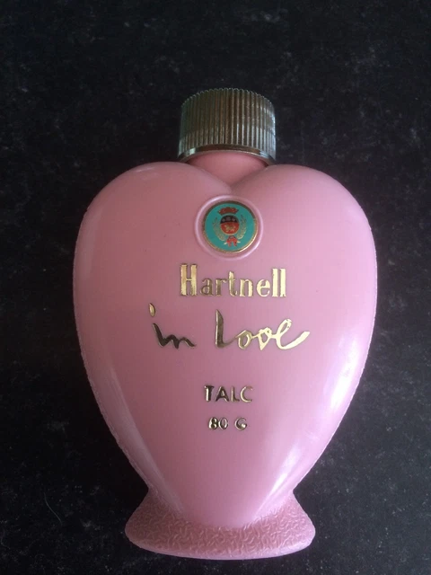 Perfume Gift Set Hartnell In Love Talc Vintage Avon Talc Tin