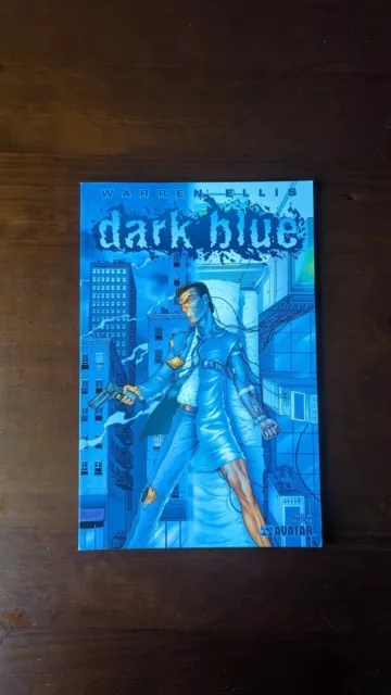 Dark Blue by Warren Ellis Trade paperback Graphic Novel Avatar Press