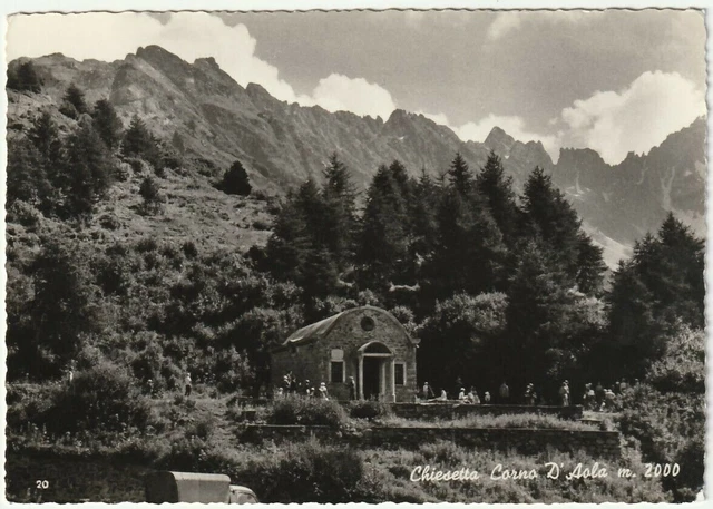 Carte Postale Vintage Brescia Ponte Di Legno Narcanello - Originale D'epoca - QK6887
