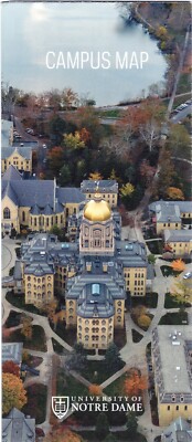 NOTRE DAME CAMPUS Map $4.95 - PicClick