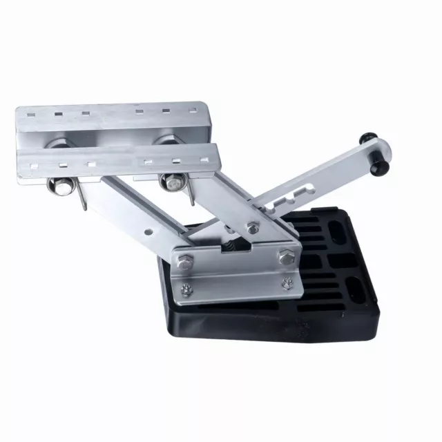 Marine Boat Aluminum Kicker Outboard Motor Bracket Heavy Duty 2-Stroke