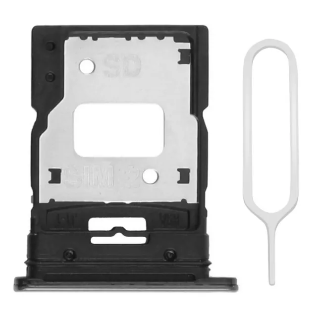 Dual SIM Kartenhalter für Xiaomi Mi 11 Lite 5G - 6.55 inch - 2021 - Schwarz