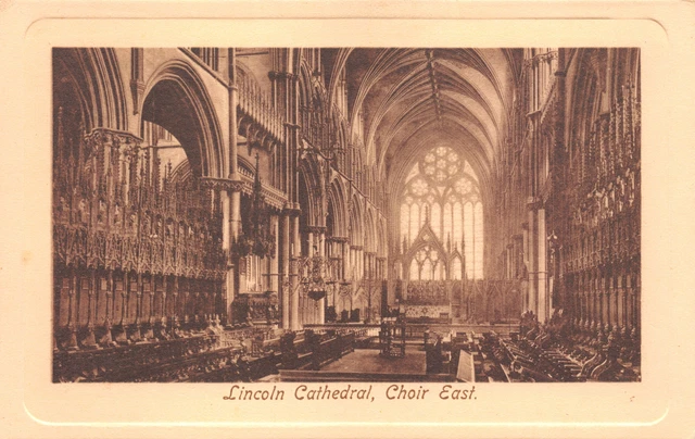 R220921 Lincoln Kathedrale. Chor East. Friths Serie. Nein. 46768
