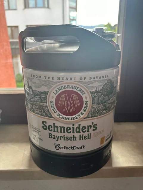 Schneider's Bayrisch Hell PerfectDraft Fass 6 Liter Lager Bier Perfect Draft 6L