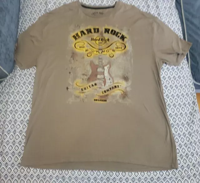 HARD ROCK CAFE Guitar Company T-Shirt Men's XXL $23.69 - PicClick