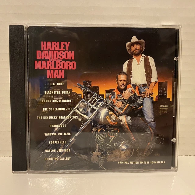 HARLEY DAVIDSON AND The Marlboro Man Original Movie Soundtrack CD 1991