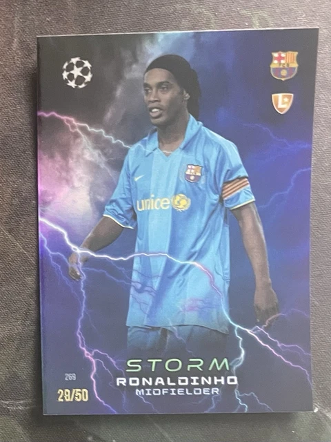 Topps TOTAL FOOTBALL ロナウジーニョ　1/1 RONALDINHO TOPPS TOTAL FOOTBALL 20224 2025 #117 BARCELONA 18