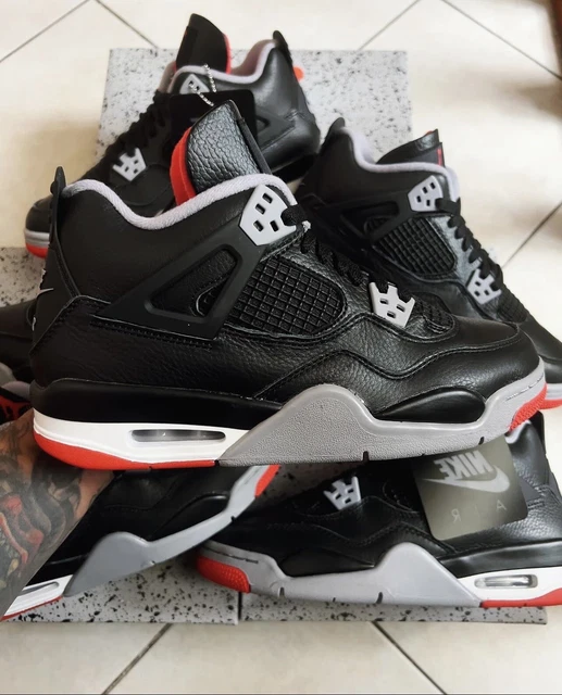 NIKE AIR JORDAN 4 Retro 2024 Bred Reimagined FAST DELIVERY
