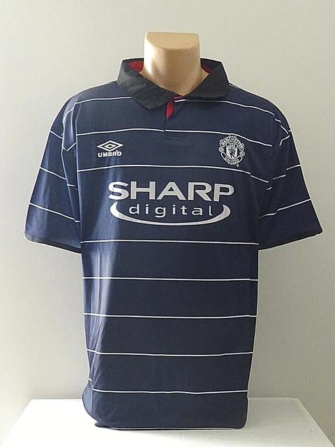 ManU Manchester United Trikot Gr. XL Umbro Blau