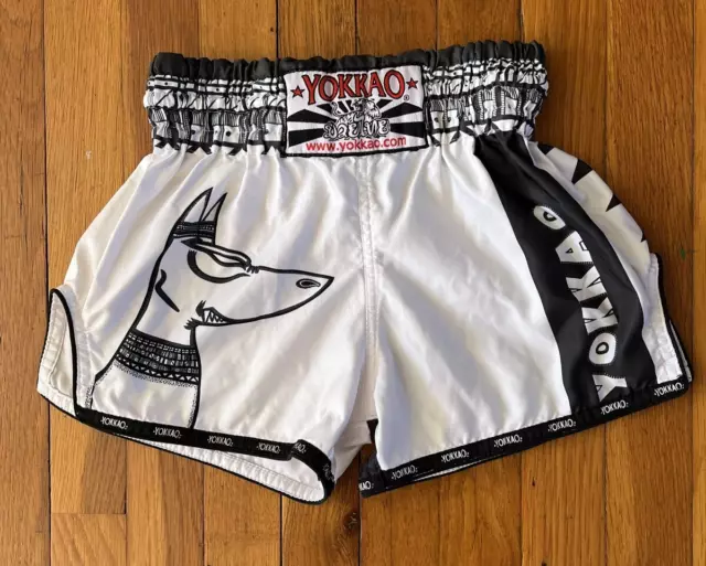 YOKKAO Muay Thai Boxing Shorts XS Anubis Carbonfit