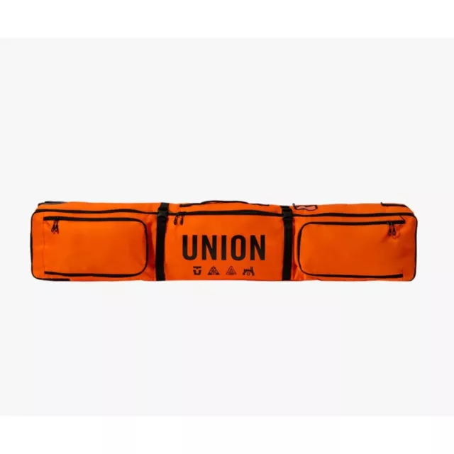 Union Voyage Board Bag 165 Orange Amène Planche Bottes Et Accessoires Snowboard