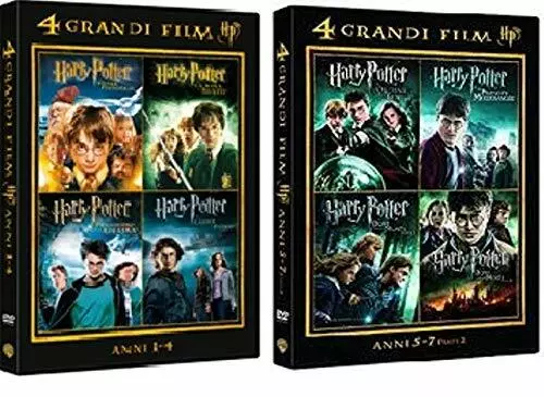 Dvd Harry Potter - Collezione Completa - (8 DVD) (8 Film)  ......NUOVO
