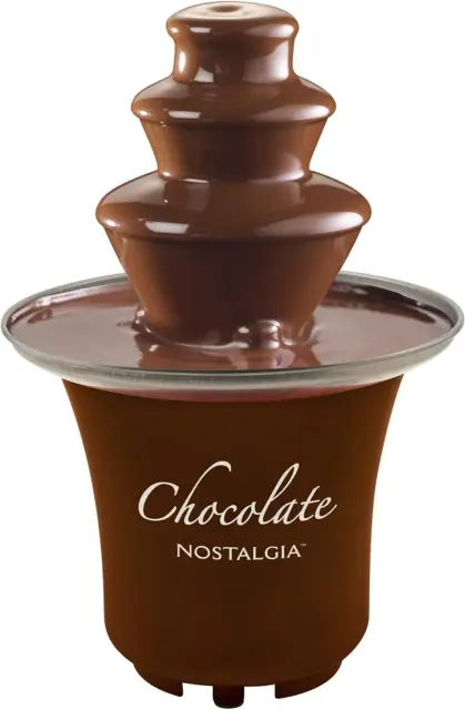 Maquina De Chocolate Fondue Fuente El�ctrico Para Cocinar Dulce Fondue Fountain