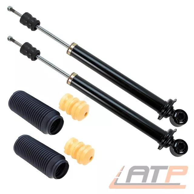 2x GAS STOSSDÄMPFER + PROTECTION-KIT HINTEN FÜR AUDI 80 B4 + AVANT KOMBI