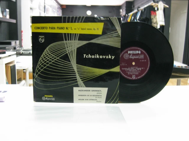 TCHAIKOVSKY 10 &amp; Espagnol Concierto Para Piano N° 1. Si BB Moins, OP.23 ...