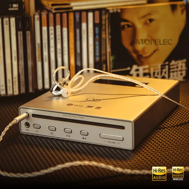 Shanling EC Mini Portable MQA CD Player DAC AMP ES9219 Hi-Res Audio Bluetooth