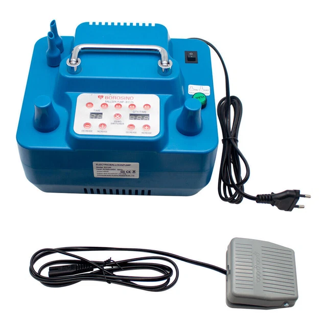 Electric Balloon Pump Timing Double Hole Inflator Memory Function Foot Switch