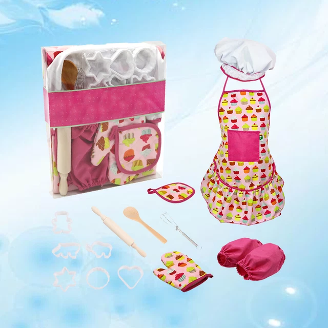 15 pz costume cosplay cuoco giocattolo per bambini giocattolo per bambini stampa