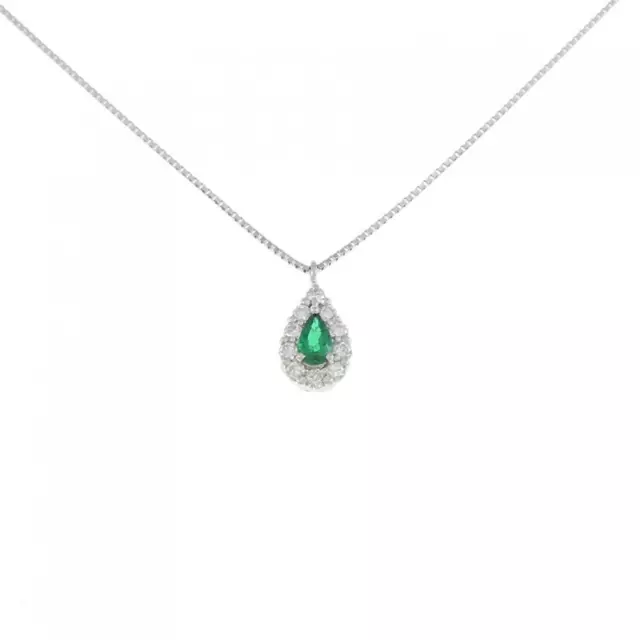 Authentic PT Emerald Necklace 0.18CT  #270-003-849-3048