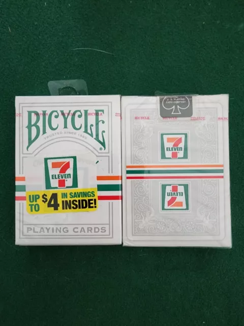 Bicycle 7-11 playing cards NEW