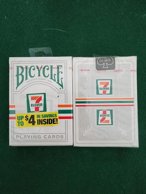 Bicycle 7-11 playing cards NEW