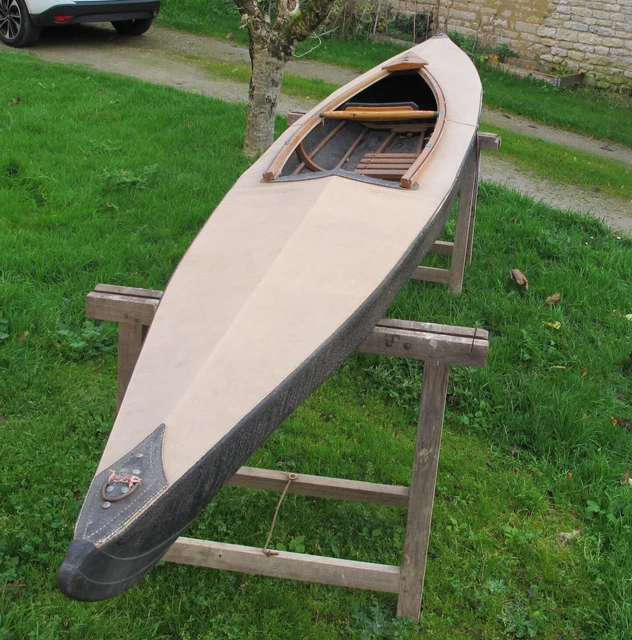 Rare KAYAK NANOUK  démontable C.BORDEAUX St. MAUR.années 1950